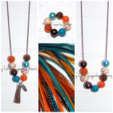 Thanksgiving Day Parade in JADE Cord or Tassel Necklace