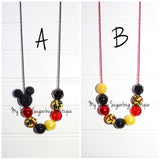 Fancy Mouse Cord Necklace