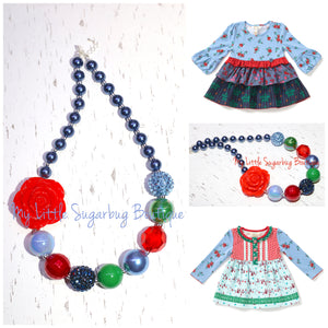 Feeling Festive Chunky Necklace