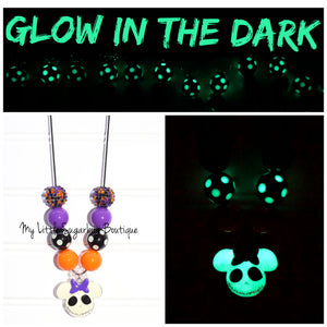 Glowing Mouse Cord Necklace