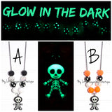 Glowing Skeleton Cord Necklace