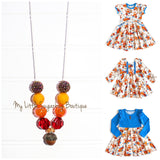 Grateful & Blessed Acorn Cord Necklace