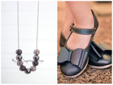 Grey ReMix Cord Necklace