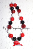 Fireman Hat Chunky Necklace