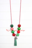 Christmas Cookies Cord or Tassel Necklace