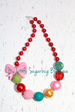 Happy Holly Daze Chunky Necklace