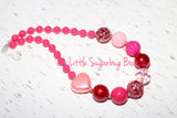 HUGS & KISSES Chunky Necklace