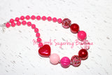 HUGS & KISSES Chunky Necklace