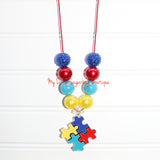 Autism Cord Necklace