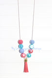 Kitty Cord or Tassel Necklace