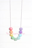 Over the Rainbow Cord or Tassel Necklace