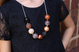 Leopard Cord Necklace