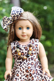 DOLL Leopard Cord Necklace