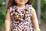 DOLL Leopard Cord Necklace