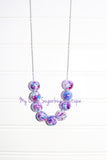 Tie Dyed Solid Cord Necklace