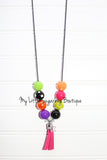 Trick or Treat Stars Cord or Tassel Necklace