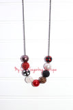 Buffalo Plaid Tree Cord Necklace