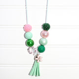 Snow Princess Fever Tassel Necklace