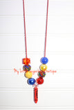 Crayon Pendant Cord Necklace