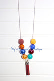 Apple of My Eye MJ Tassel Necklace