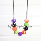 Happy Halloween Cord Necklace