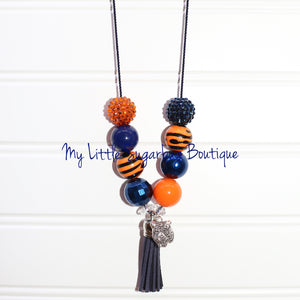 Tiger Tassel Necklace-CHOOSE YOUR COLORS