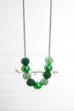 Green ReMix Cord Necklace