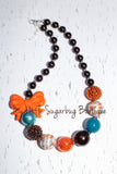 Thanksgiving Day Parade in JADE  Chunky Necklace