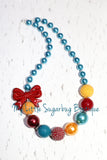 Autumn Rose Chunky Necklace