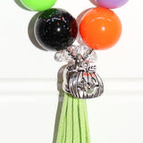 Neon Halloween Cord or Tassel Necklace