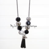 Itsy Bitsy Spider Cord or Tassel Necklace