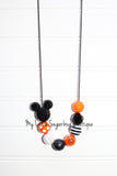 Halloween Mouse Cord Necklace