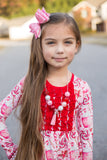 Peppermint Party Tassel Necklace