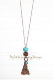 Southwestern Tassel Necklace