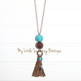 Southwestern Tassel Necklace