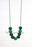 Woodland Green ReMix Cord Necklace