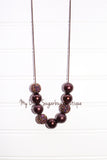 Brown ReMix 2.0 Cord Necklace