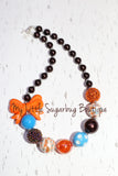 Thanksgiving Day Parade in BLUE Chunky Necklace