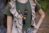 Safari Cord or Tassel Necklace