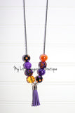 All Hallow's Eve Tassel Necklace