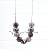 Grey ReMix Cord Necklace