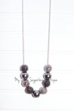 Grey ReMix Cord Necklace