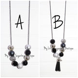 Itsy Bitsy Spider Cord or Tassel Necklace
