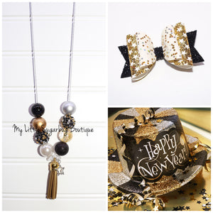 Kiss Me At Midnight Tassel Necklace