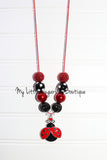 Ladybug Cord Necklace