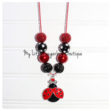 Ladybug Cord Necklace