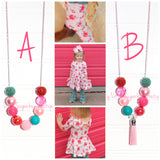 Love Struck Cord OR Tassel Necklace