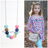 Mermaid Kisses Cord Necklace