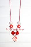 My Heart Pops for You Cord Necklace