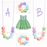 Over the Rainbow Cord or Tassel Necklace